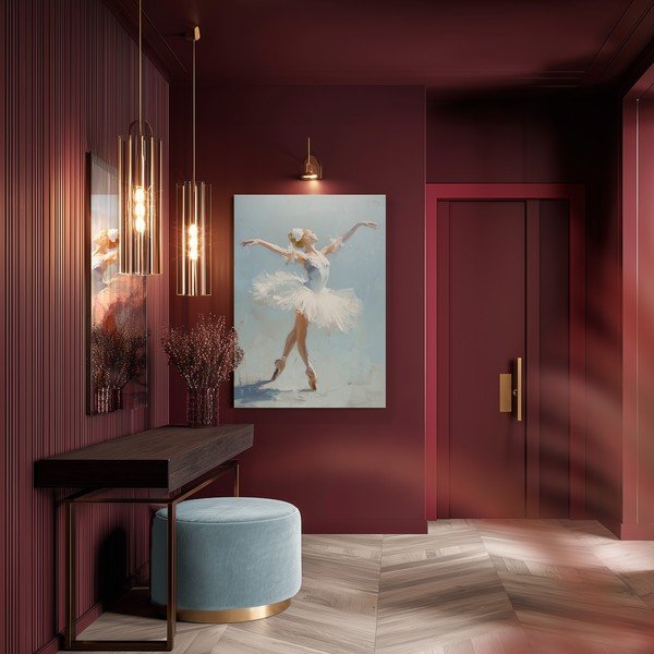 Kép kézzel festett részletekkel 70x100 cm Grace – Styler-image-2