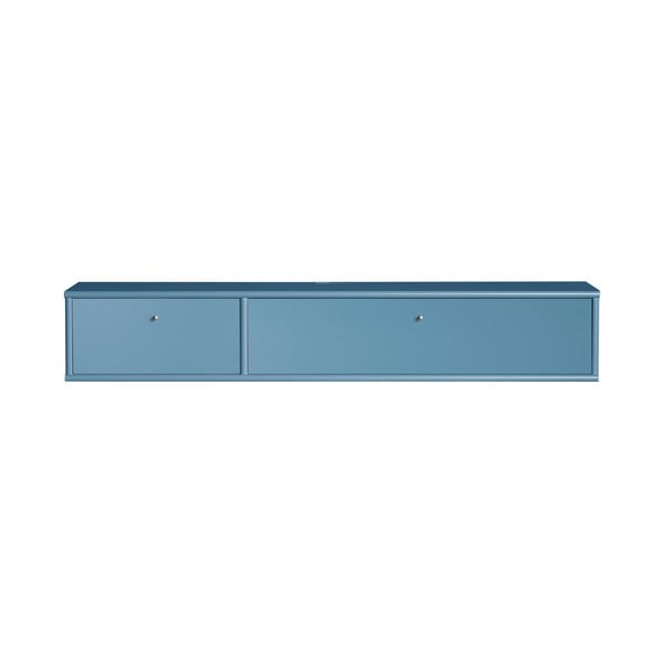 Kék TV-állvány 136x22 cm Mistral – Hammel Furniture