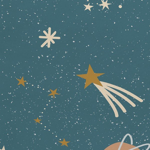 Gyerek párnahuzat 50x75 cm Mini universe – Happy Friday-image-1