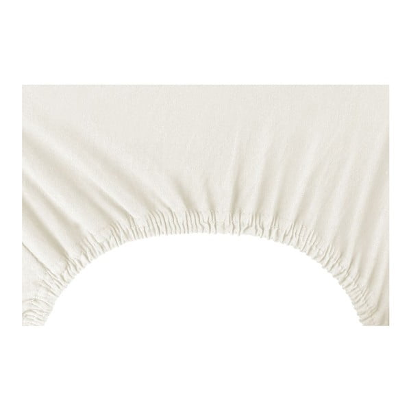 Nephrite krémszínű gumis lepedő, 220/240 x 220 cm - DecoKing-image-3