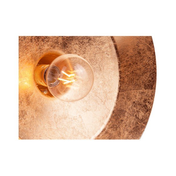 Cinco Basic fehér falilámpa rézszínű részletekkel, ⌀ 40 cm - Sotto Luce-image-4
