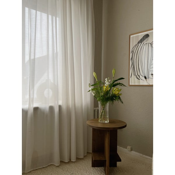 Barna kerek dohányzóasztal Rondure – Karup Design-image-2