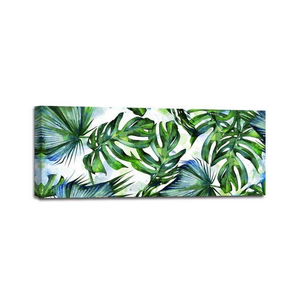 Canvas Greenery Tropical kép, 60 x 150 cm - Styler-image-1
