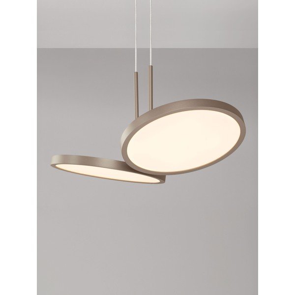 Matt aranyszínű alumínium LED dimmelhető függőlámpa ø 32,5 cm Vea – Nova Luce-image-3