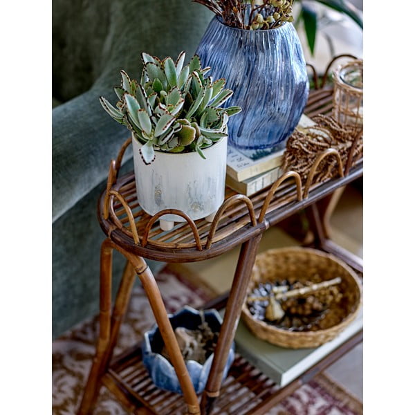 Kék üveg váza Leyla – Bloomingville-image-1