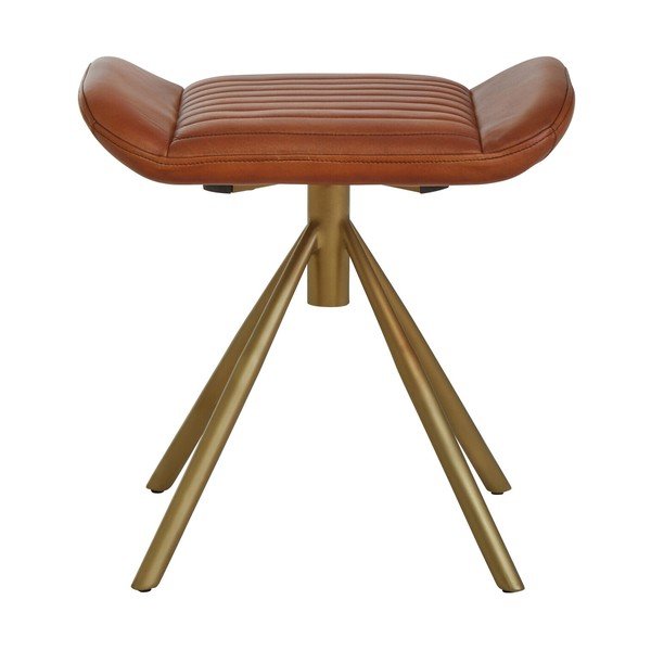 Barna bőr lábtartó Buffalo – Premier Housewares-image-2