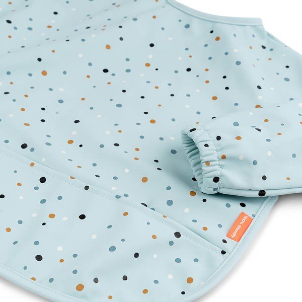 Kék ujjas előke Happy Dots - Done by Deer-image-1