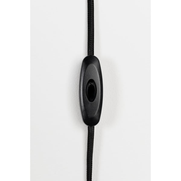 Fekete fali lámpa Xavi – White Label-image-3