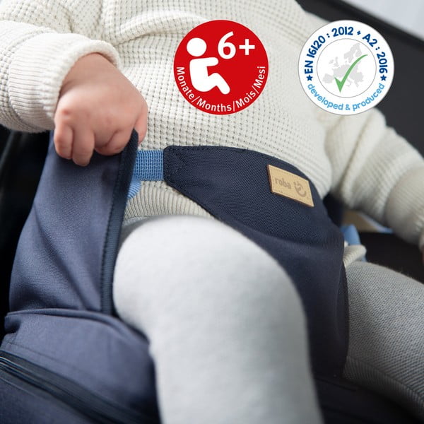 Sötétkék gyerek székmagasító Booster Seat – Roba-image-4