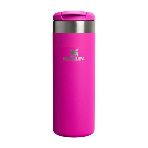 Rózsaszín rozsdamentes acél termobögre 470 ml AeroLight™ Transit Mug Violet Blossom – Stanley