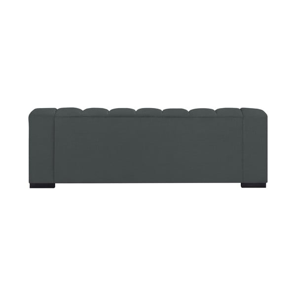 Moon sötétszürke háromszemélyes kanapé - Windsor & Co Sofas-image-3