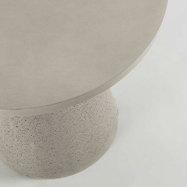 Rhette szürke asztal, ⌀ 90 cm - La Forma-image-1
