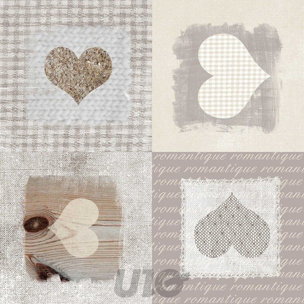 Lemosható asztalterítő 140x300 cm Cozy coeur – douceur d'intérieur-image-1