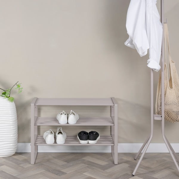 Szürkésbarna fém cipőtartó 70x48,5x29 cm Rex – Spinder Design-image-3