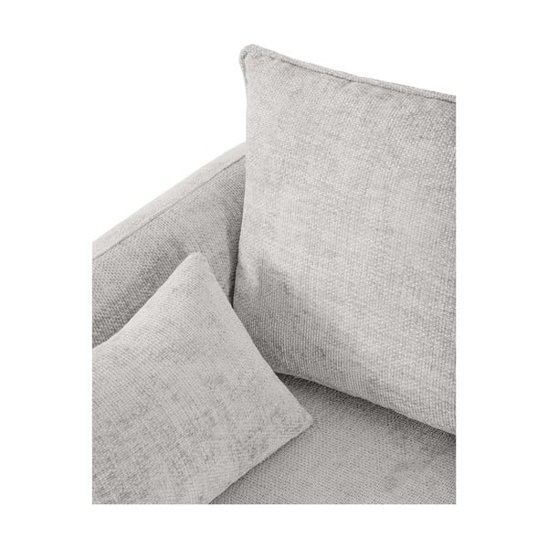 Világosszürke sarokkanapé (jobb oldali) Matera – Cosmopolitan Design-image-1