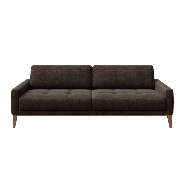Musso Tufted sötétbarna kanapé, 210 cm - MESONICA
