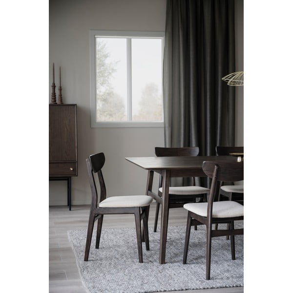 Barna étkezőszék szett 2 db-os Rodham - Rowico-image-2