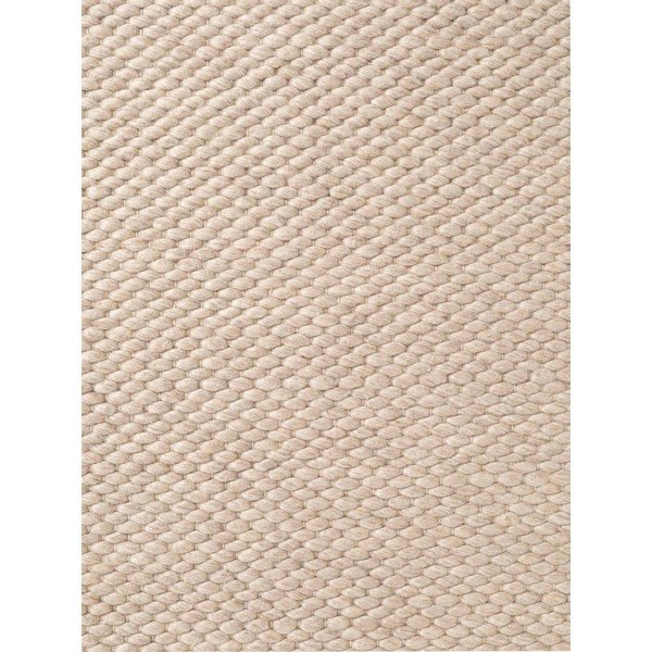 Bézs kézi szövésű gyapjú kerek szőnyeg ø 200 cm Lyon Beans – Elle Decoration-image-4