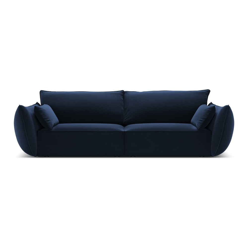 Sötétkék bársony kanapé 208 cm Vanda  Mazzini Sofas