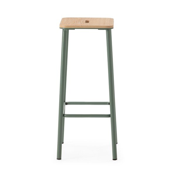 Zöld bárszék szett 2 db-os (ülésmagasság 65 cm) Abba – Marckeric-image-3