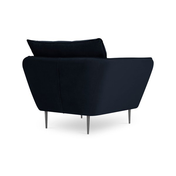 Acacia sötétkék bársonyfotel - Mazzini Sofas-image-4