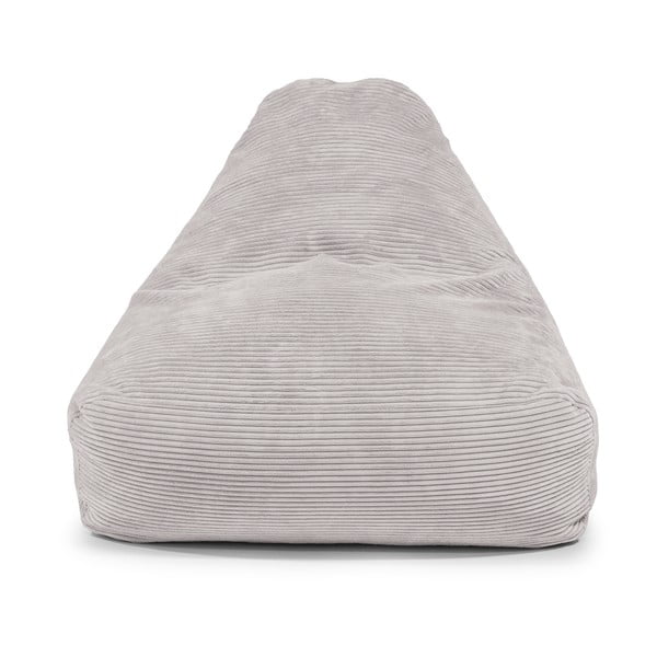 Sötétszürke kordbársony babzsákfotel Snug 100 – SLOWDOWN-image-1