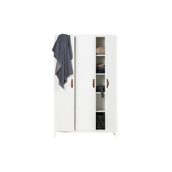 Brock fehér ruhásszekrény, szélesség 120 cm - WOOOD-image-3