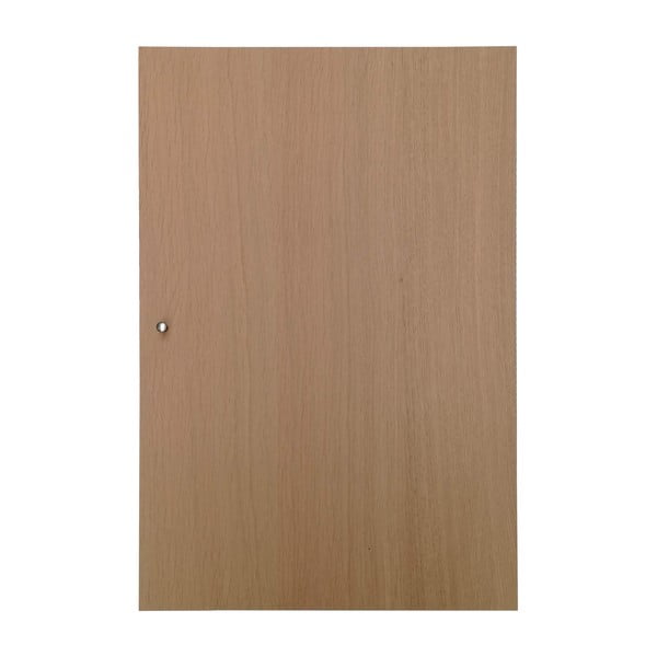 Tölgyfa dekoros ajtó moduláris polcrendszerhez, 43x66 cm Mistral Kubus - Hammel Furniture