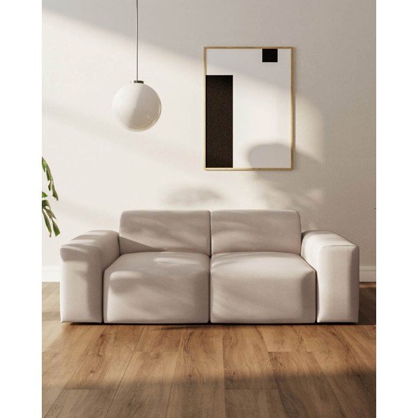 Bézs kanapé 205 cm Fluvio – MESONICA-image-3