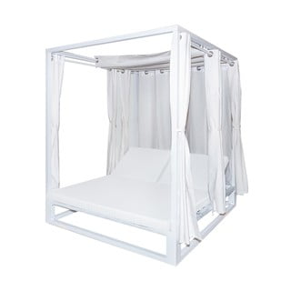 Fehér kerti kanapé Luana – LDK Garden