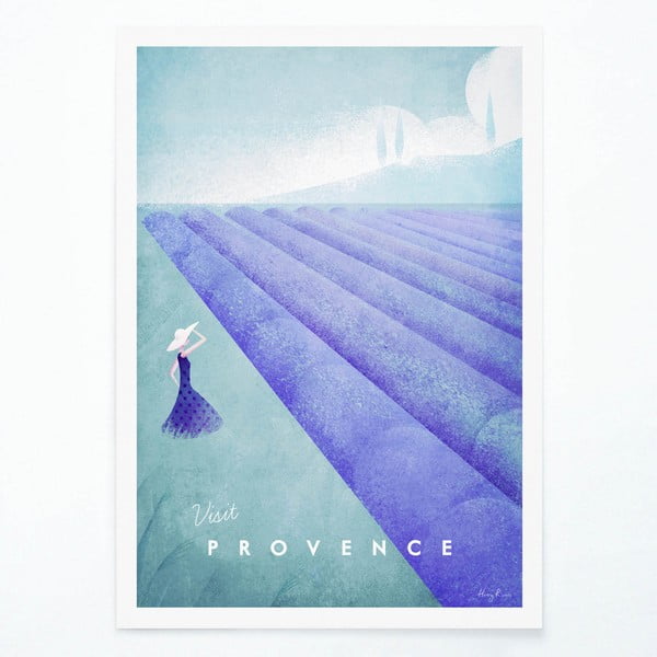 Poszter Provence, 30x40 cm - Travelposter