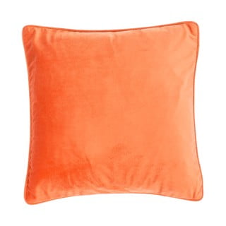 Velvety narancssárga díszpárna, 45 x 45 cm - Tiseco Home Studio