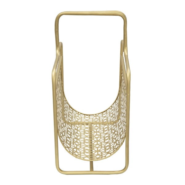 Trivola aranyszínű fém újságtartó - Mauro Ferretti-image-2