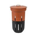 Terrakotta színű komposztáló – Plastia