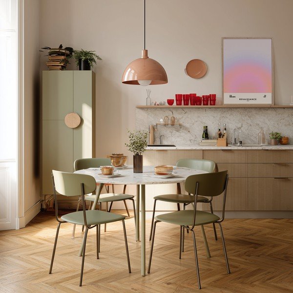 Nyomtatott keretezett kép 50x70 cm Soft Nuances – Styler-image-2