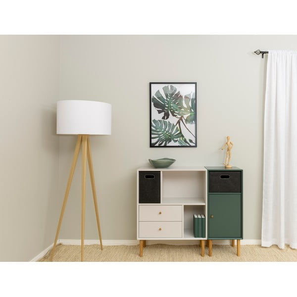 Szürke szövet moduláris polcrendszer 32x21 cm Z Cube - Tenzo-image-1