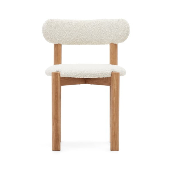 Fehér étkezőszék szett 2 db-os Nebai – Kave Home-image-2