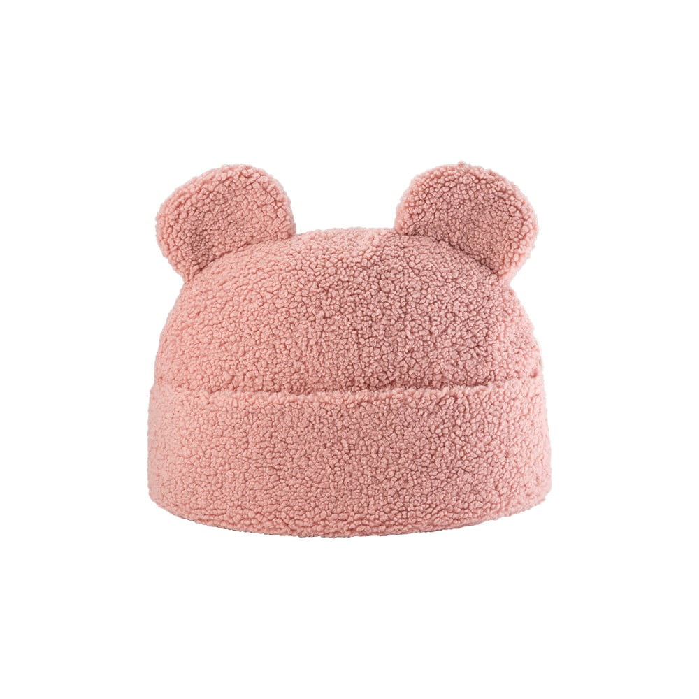 Rózsaszín buklé párna gyerek kanapéhoz Teddy Pouch Wigiwama