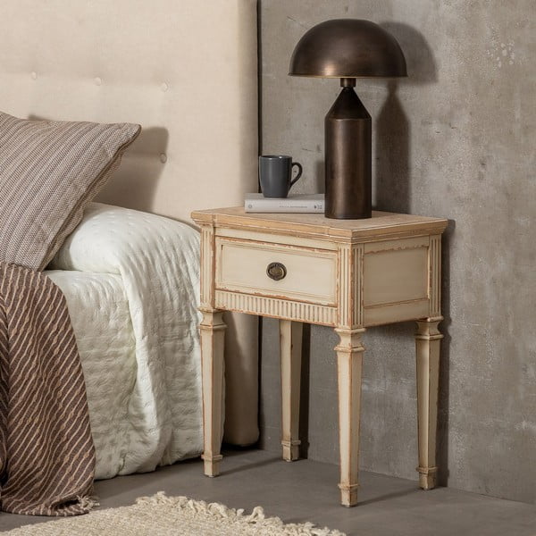 Bézs éjjeliszekrény – Ixia-image-2