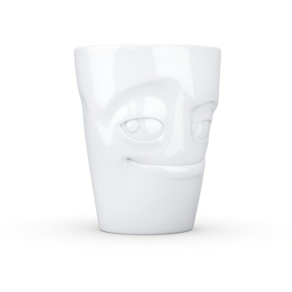 Fehér 'mosolygós' porcelánbögre - 58products-image-3