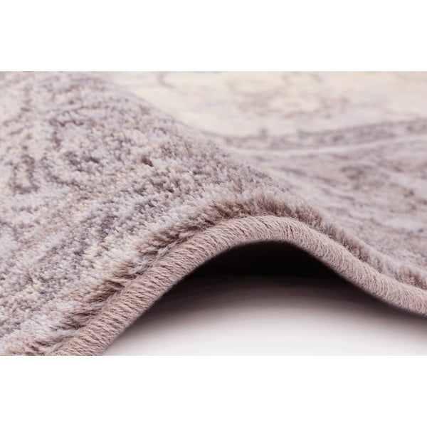 Krémszínű gyapjú szőnyeg 133x180 cm Jennifer – Agnella-image-2