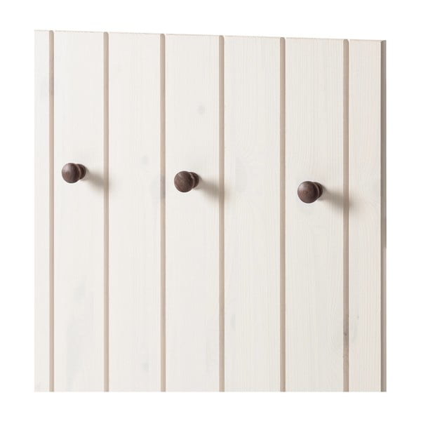 Fehér borovi fenyő előszoba bútor 55x100x2 cm Anita – Støraa-image-3