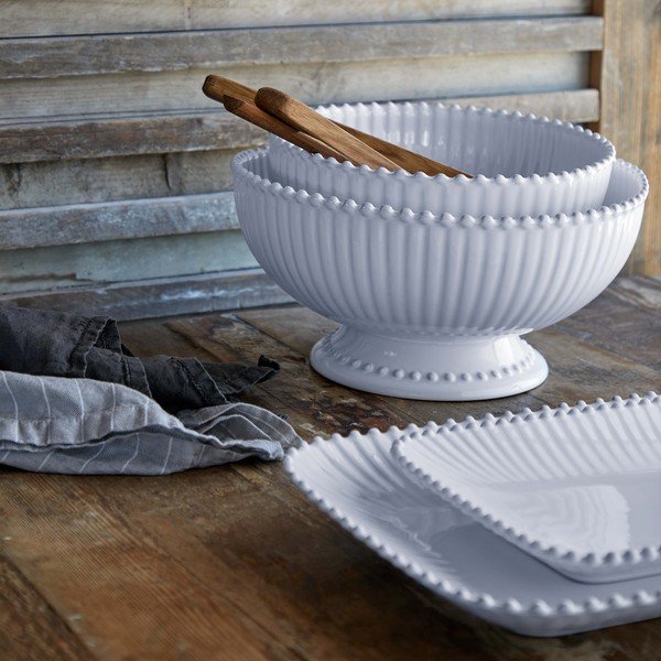 Fehér kőedény tál ø 32 cm Pearl – Costa Nova-image-1