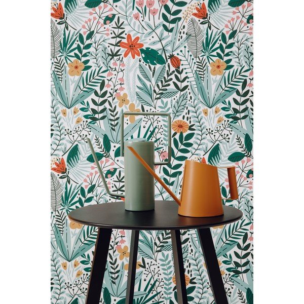 Grace zöld fém öntözőkanna, magasság 29 cm - PT LIVING-image-1