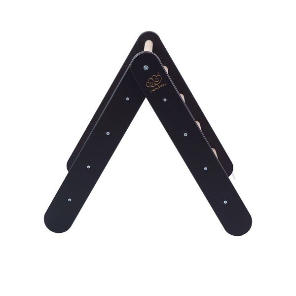 Fekete borovi fenyő pikler háromszög 60x60x60 cm Montessori – Meowbaby-image-3