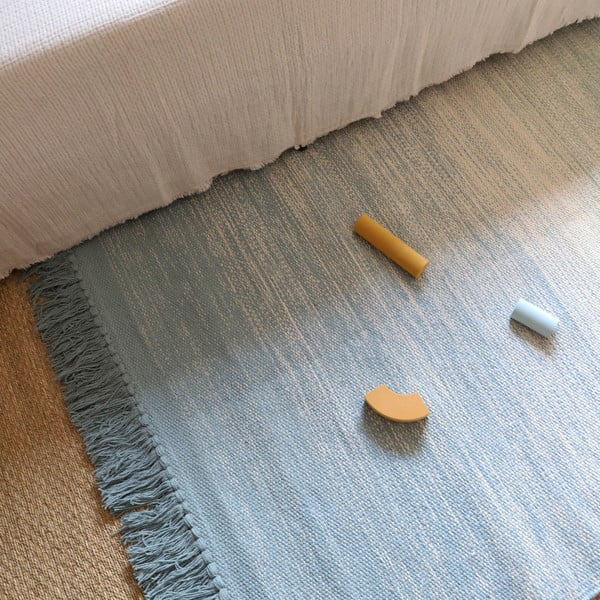 Zöld-kék mosható szőnyeg 100x150 cm Kirthy – Nattiot-image-1