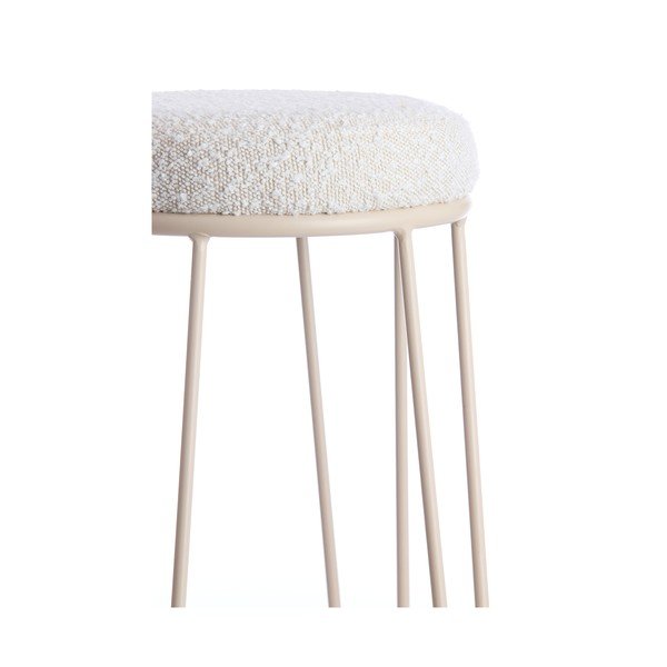 Krémszínű kárpitozott bárszék (ülésmagasság 73 cm) Alice – Light & Living-image-2