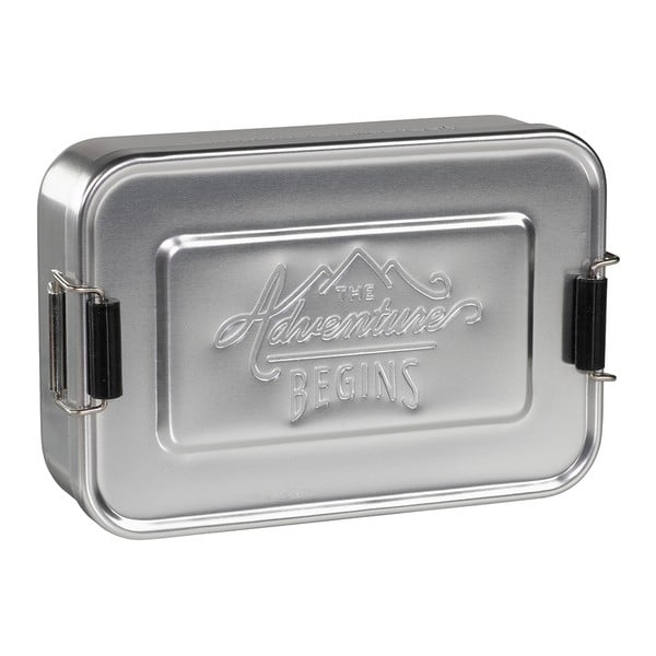 Silver Tin ezüstszínű ételtároló doboz, 120 x 101 x 30 mm - Gentlemen's Hardware