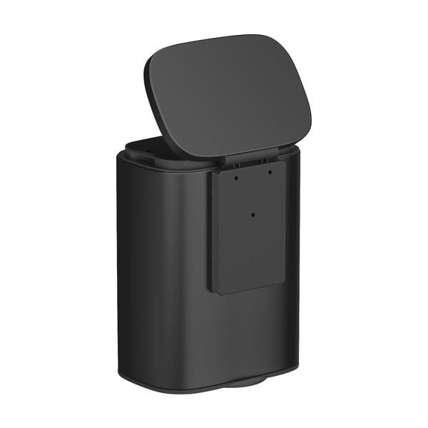 Sare fekete rozsdamentes acél szemetes - Wenko-image-3