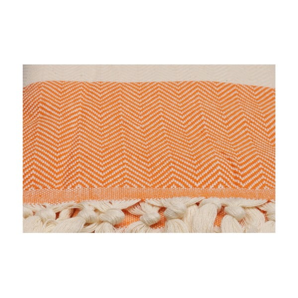Ocean narancssárga törölköző, 180 x 100 cm-image-3